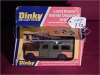 Dinky die cast land Rover bomb disposal