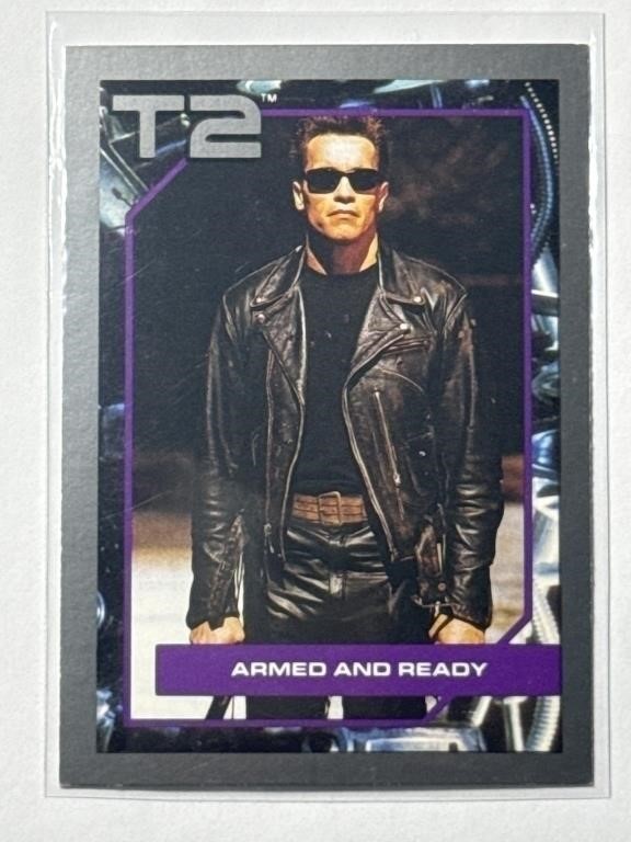 The Terminator 1991 Impel T2 #6 Armed & Ready!