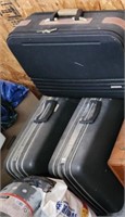 Samsonite Hard Shell Suitcases, Black Qty 2