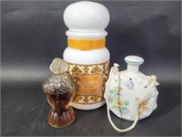 Elizabeth Arden Perfume, Madam Rochas Milk Glass