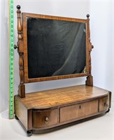 Early Rectangular Dressing Table And Mirror