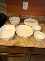 Six piece casserole set #55