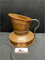 Copper Dovetailed Pitcher Jug