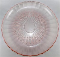 118 Frosted Pink Blush  9 inch Luncheon Plate
