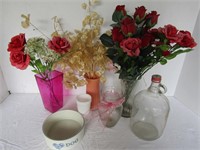 Artificial Flowers, Vases & more