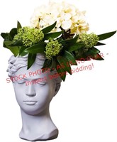 Fourline Design Ancient Head Flower Pot