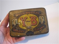 Vintage Y - B  (Yocum Brothers) Cigar Tin