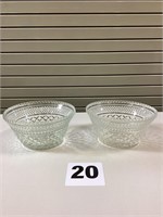 Wexford Glass Serving Bowls