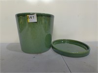 glass Flower Pot with Holder