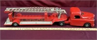 Vintage Metal Structo Fire Truck