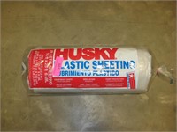 Husky Plastic Sheeting 10' x 25' 6 Mil Roll