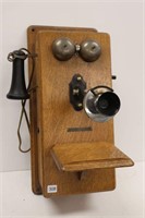 STROMBERG-CARLSON OAK WALL PHONE