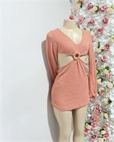 New
Beautiful knited mini dress long