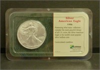 1996 Silver American Eagle in Case
