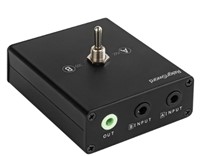 (New)3.5 mm Audio Switcher, 2 Ports Audio