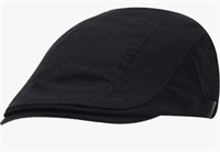 (New)Ukerdo Cotton Newsboy Cap Flat Berets Hats