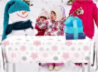 (New) Snowflake Christmas Tablecloth Party