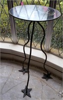 Whimsical Metal Plant or Lamp Stand