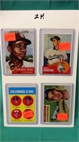 Page, Koufax, Rose REPRINT Baseball Cards