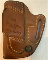 G WM DAVIS MAKER MACHAIRA LEATHER HOLSTER