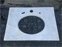 Antique Marble Sink Countertop