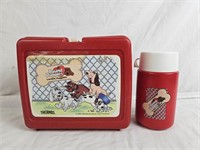 Vintage Pound Puppies Lunchbox & Thermos