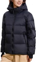 YZ-LIANGYI Women'S Winter Puffer Jacket With Hood