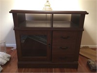 Wood Nightstand or Side Table