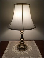 Large Brass Colored Lamp