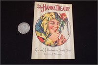 1930 The Hanna Theatre Program w/ Ethel Barrymore