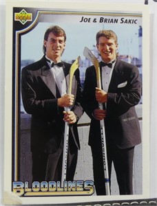 Joe & Brian Sakic - BloodLines - Upper Deck 92/93