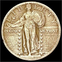 1923-S Standing Liberty Quarter NICELY CIRCULATED