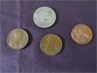 4 Pcs Coins