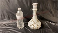 Victorian Milk Glass Cologne / Perfume Bottle