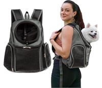Hotel Doggy Pet Backpack, Black