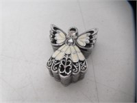 (3) Fashioncraft Angel Design Trinket Box +