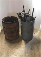 Barrels & miscellaneous Metal