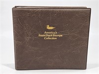 BINDER FULL OF US DUCK STAMPS 1990'S