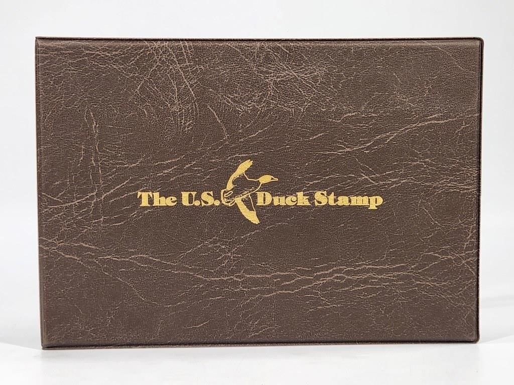 BINDER FULL OF US DUCK STAMPS 1990'S FIRST DAY