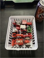 Lot of Farm Tractor Toys