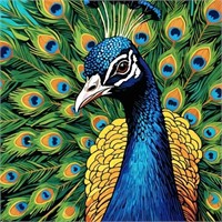 Radiant Feathers I LTD EDT Signed Van Gogh LTD