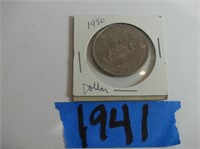 Canadian 1 dollar coin 1980