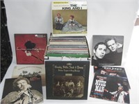 Box Of 100+ Assorted LP Records