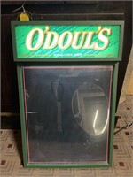 O’doul’s light-up sign 30 x 19 inches