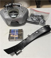 Memorex Portable Stereo, St. John Leather Belt