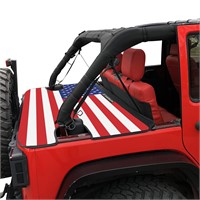 Shadeidea Tonneau Cover for Jeep Wrangler JK 4 Doo