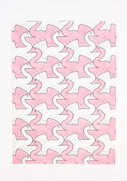 Litho Paper Sgd Maurits Cornelis Escher No. 33/100