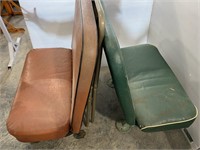 Bus Seats (2) & Folding Chair