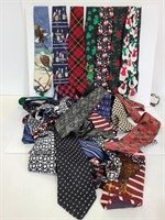 Large collection of mens ties