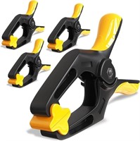 6 inch Spring Clamps Heavy Duty - 4 Pack Large Pla